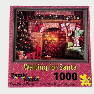 1000 Piece Puzzle Waiting for Santa